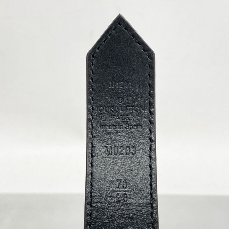 Louis Vuitton Belt Monogram Reverse Santure Dauphine M0203 Brown Ladies