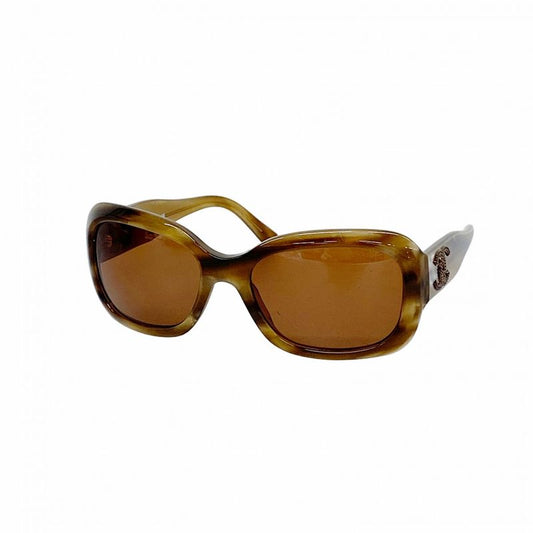 Chanel Sunglasses 5102 Plastic Brown Gold Hardware Ladies
