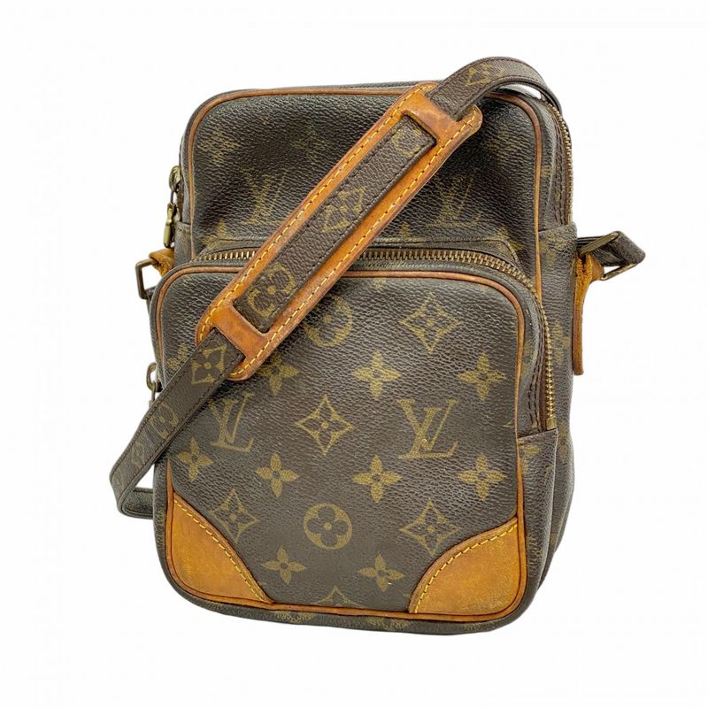 Louis Vuitton Shoulder Bag Monogram Amazon M45236 Brown Women's