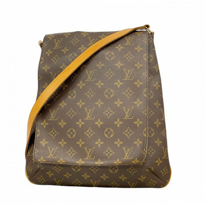 Louis Vuitton Shoulder Bag Monogram Musette M51256 Brown Ladies