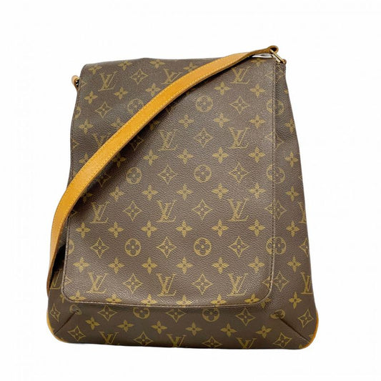 Louis Vuitton Shoulder Bag Monogram Musette M51256 Brown Ladies