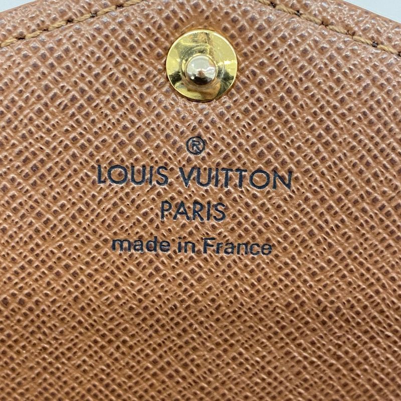 Louis Vuitton Long Wallet Monogram Portefeuille Sarah M60531 Brown Ladies