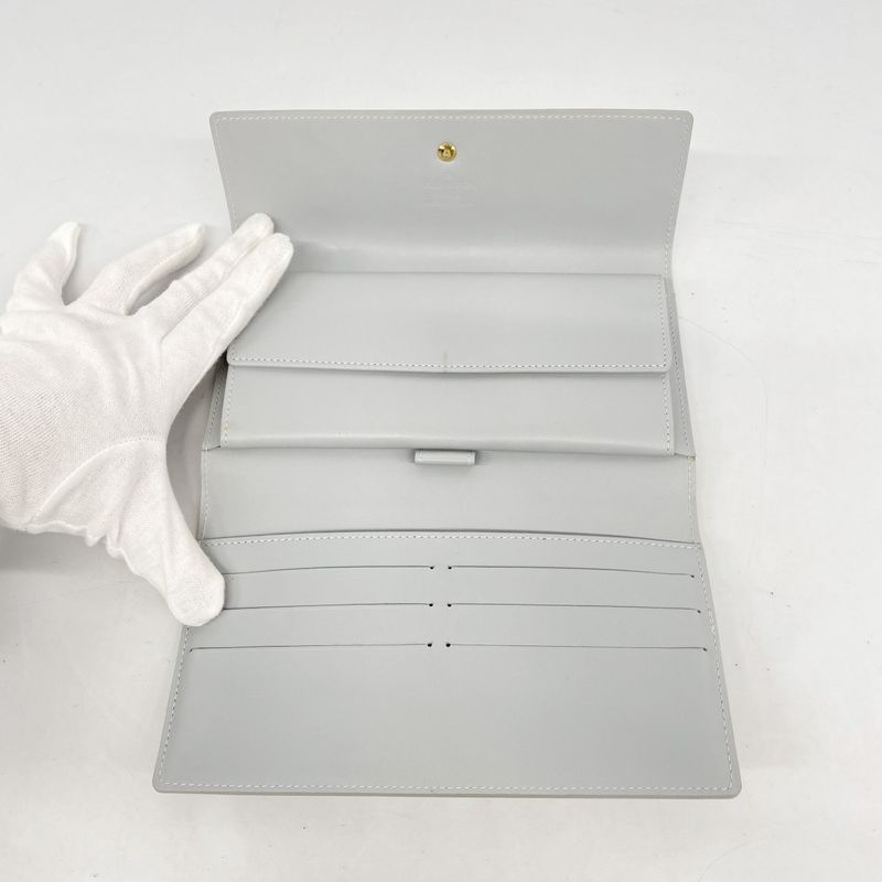 Louis Vuitton Vernis Porte Trésor International Long Wallet M91245 Lavender