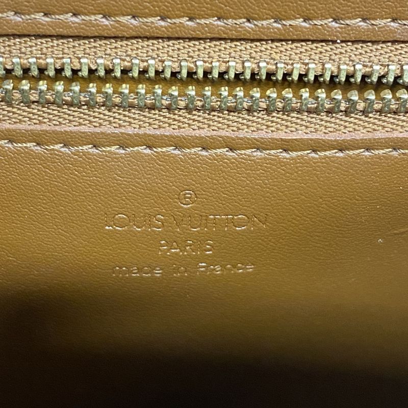 Louis Vuitton Shoulder Bag Vernis Christie GM M91107 Bronze Ladies