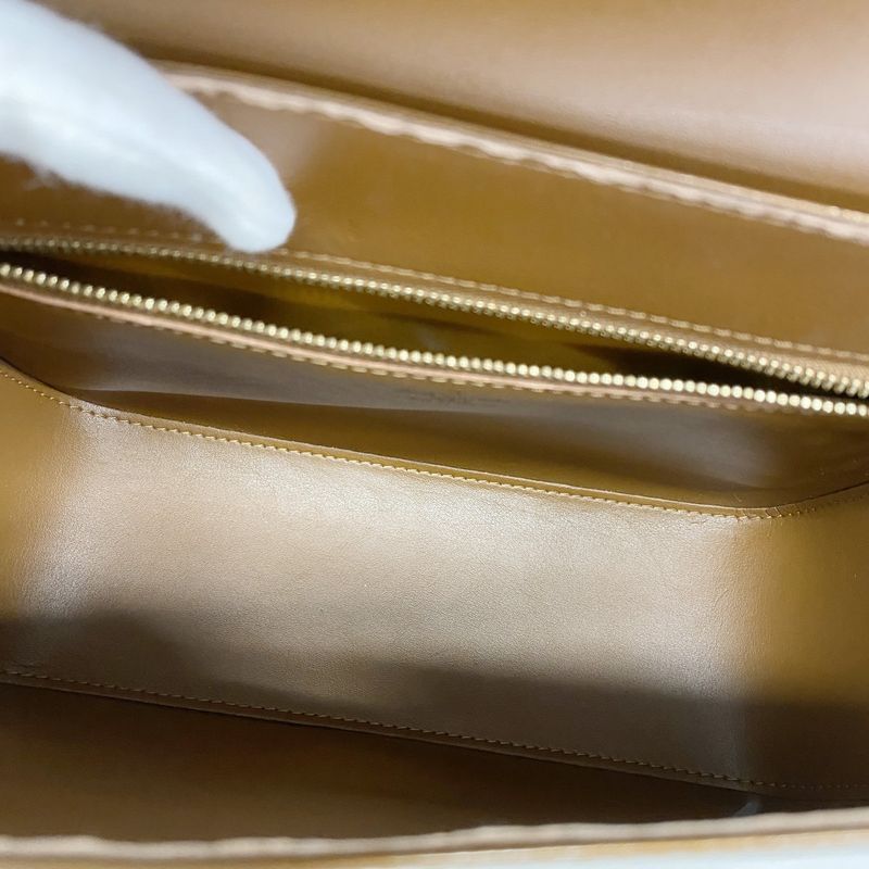 Louis Vuitton Shoulder Bag Vernis Christie GM M91107 Bronze Ladies