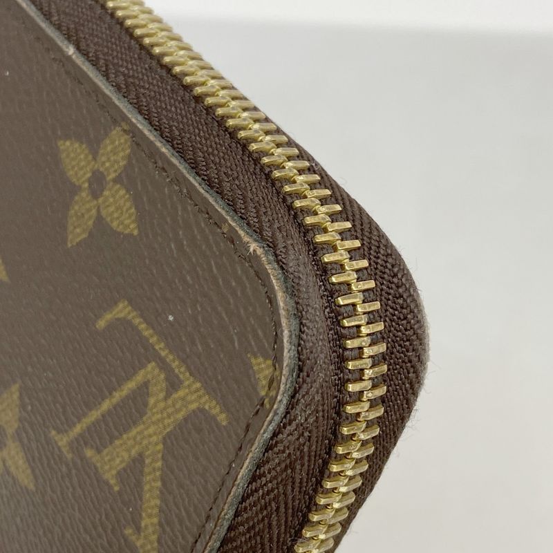 Louis Vuitton Long Wallet Monogram Zippy Wallet M41895 Fuchsia Ladies