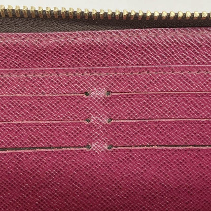 Louis Vuitton Long Wallet Monogram Zippy Wallet M41895 Fuchsia Ladies