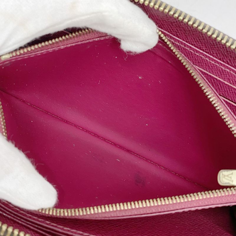 Louis Vuitton Long Wallet Monogram Zippy Wallet M41895 Fuchsia Ladies