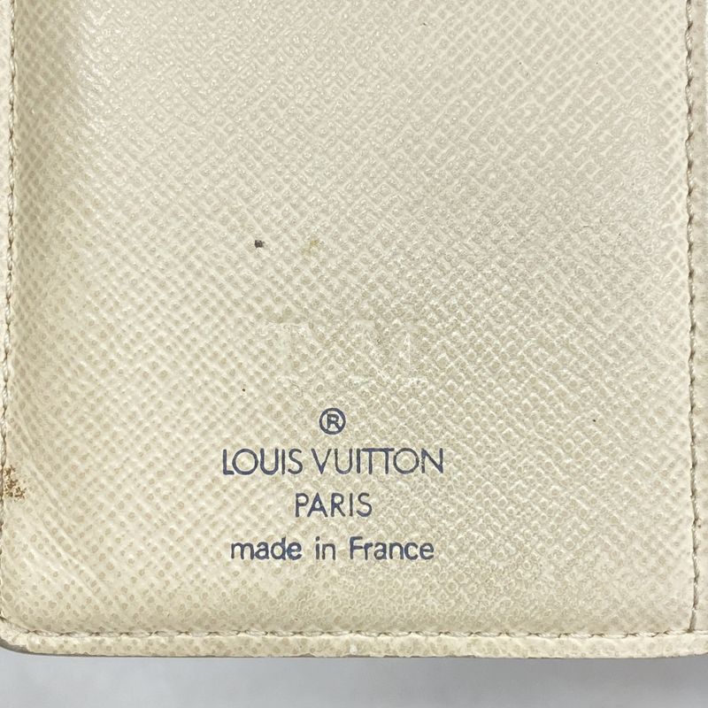 Louis Vuitton Wallet Damier Azure Portefeuille Viennois N61676 White Ladies