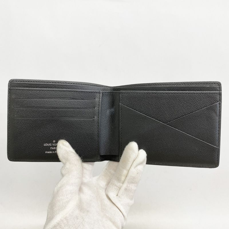 Louis Vuitton Billfold Damier Graphite Portefeuille Multiple N62663 Black Men's