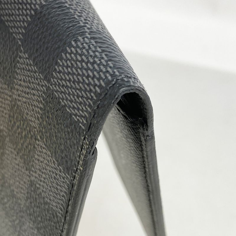 Louis Vuitton Billfold Damier Graphite Portefeuille Multiple N62663 Black Men's