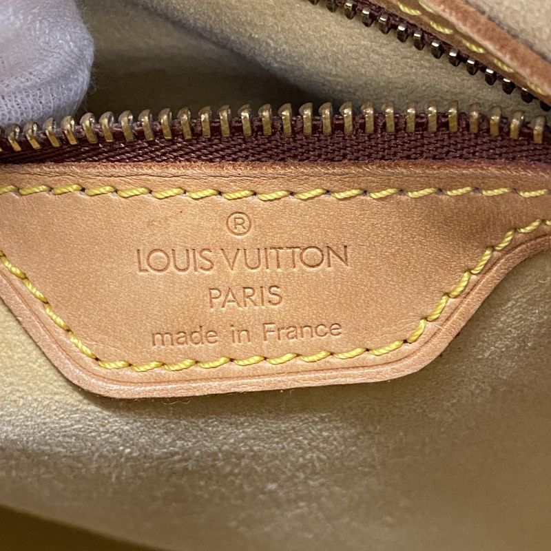 Louis Vuitton Shoulder Bag Monogram Looping GM M51145 Brown Ladies