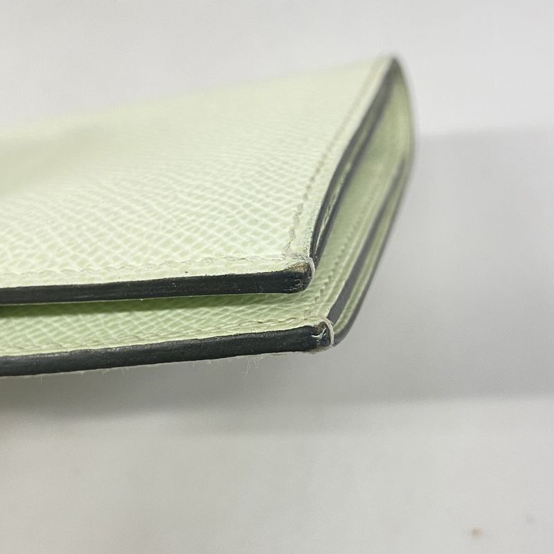 Hermes Wallet Bearn Compact Vaux Epson Veil Fizz Silver Hardware U Engraved