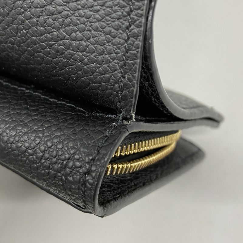 Louis Vuitton Wallet Monogram Empreinte Portefeuille Cles A M80151 Noir Black