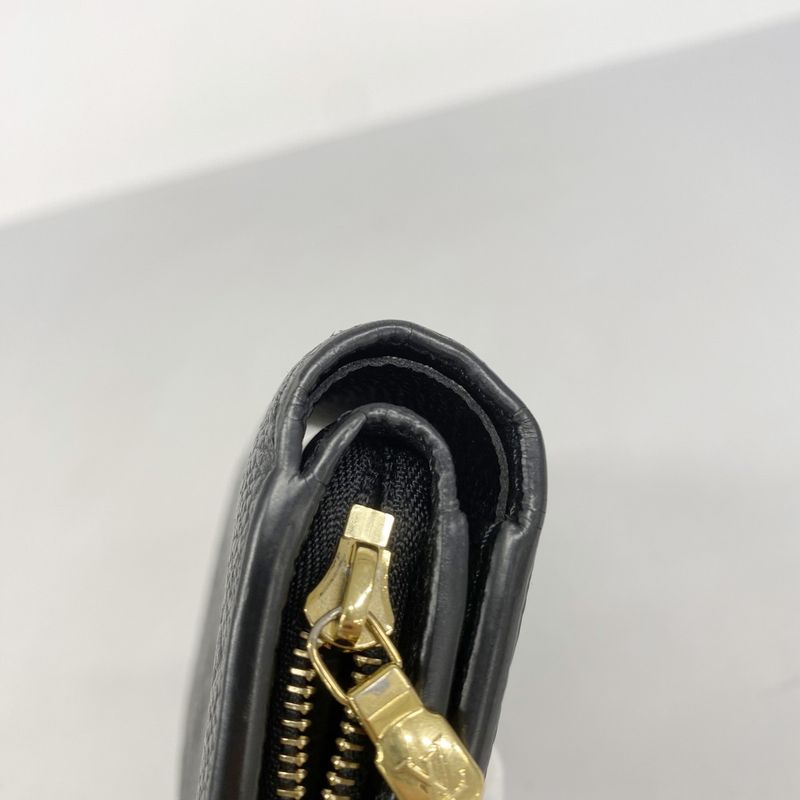 Louis Vuitton Wallet Monogram Empreinte Portefeuille Cles A M80151 Noir Black