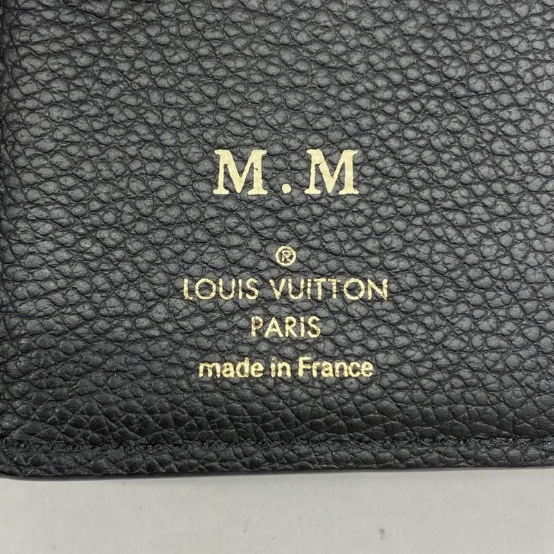 Louis Vuitton Wallet Monogram Empreinte Portefeuille Cles A M80151 Noir Black