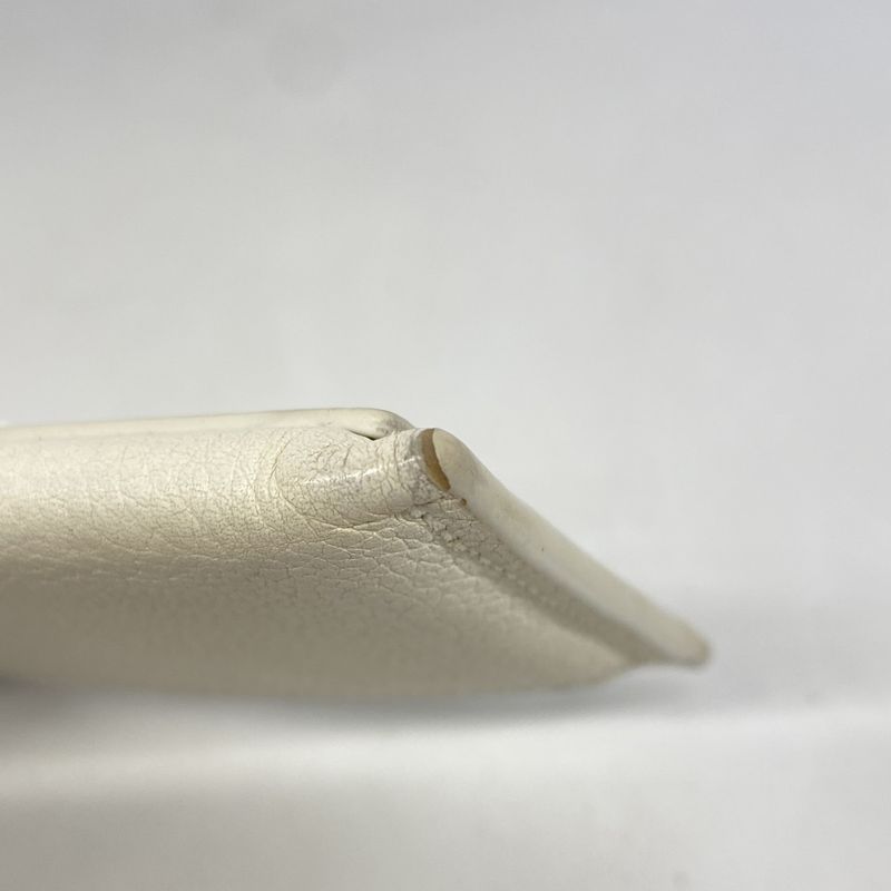 Louis Vuitton Card Case Porte Culto Lock Me M68727 White Women's