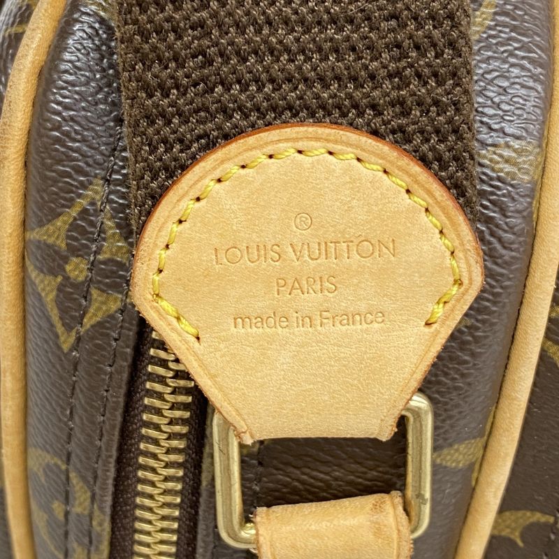 Louis Vuitton Shoulder Bag Monogram Reporter PM M45254 Brown Ladies