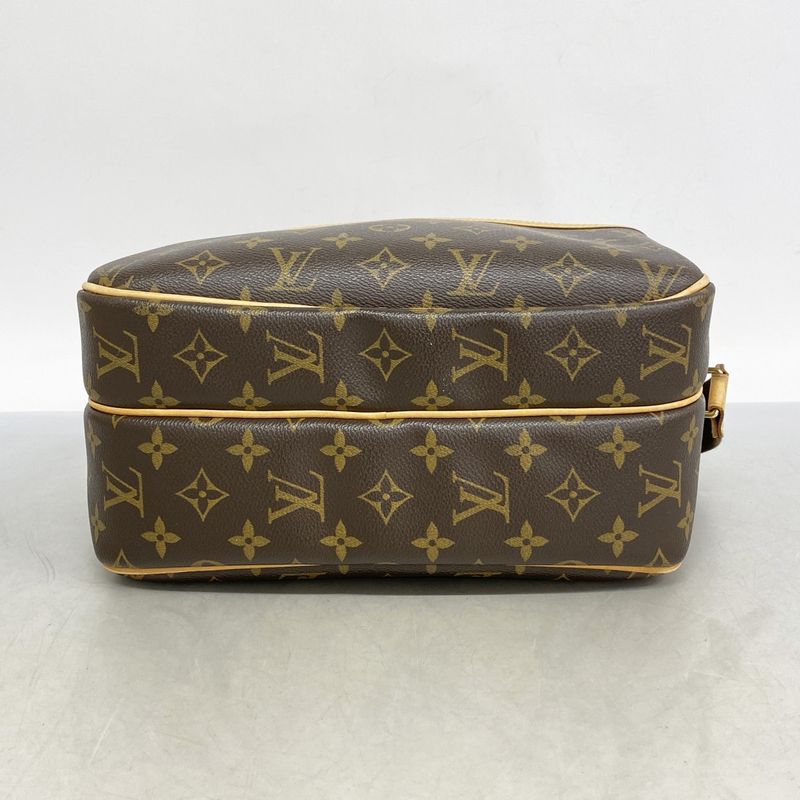 Louis Vuitton Shoulder Bag Monogram Reporter PM M45254 Brown Ladies
