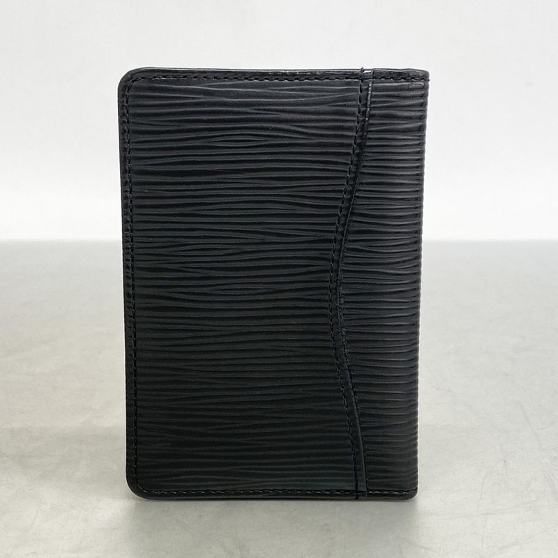 Louis Vuitton Epi Organizer De Poche Card Case M63582 Noir Black Men Women