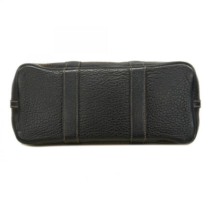 Hermes Tote Garden Party TPM Bordic Ribbon Toile Ash Black Silver Hardware Women