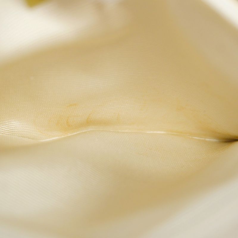 Chanel Shoulder Bag Matelasse Lambskin White Gold Hardware Women