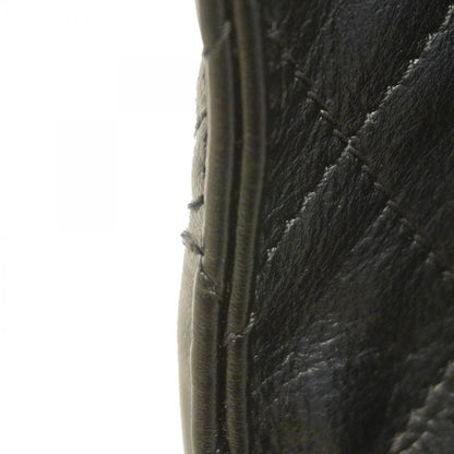 Chanel Shoulder Bag Chanel 25 Grain Calfskin Black Chien Pan Gold Hardware Women