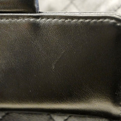 Chanel Shoulder Bag Chanel 25 Grain Calfskin Black Chien Pan Gold Hardware Women