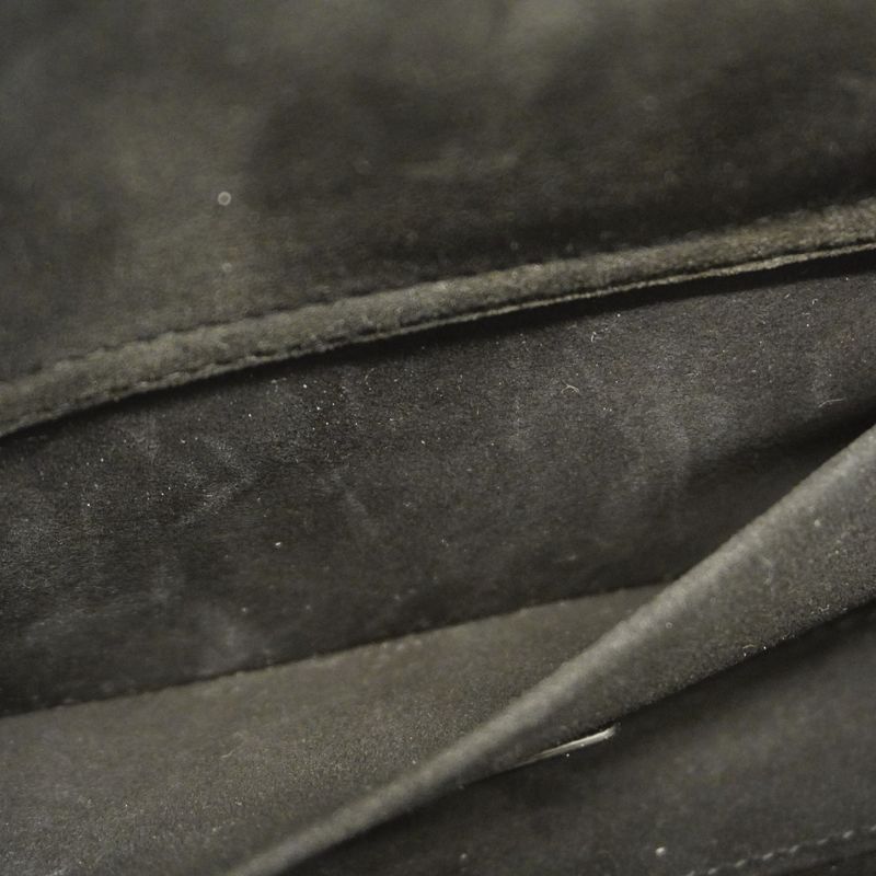 Christian Dior Handbag Canage Lady D Joy Leather Black 2way Bag Ladies