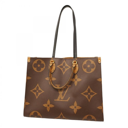 Louis Vuitton Tote Monogram Giant Reverse On-the-go GM M44576 Brown 2-way Bag