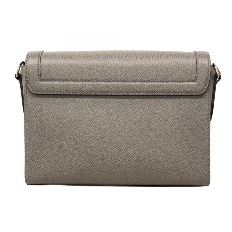Louis Vuitton Taiga New Flap Messenger Shoulder Bag M30808 Gris Men's