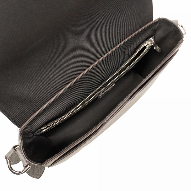 Louis Vuitton Taiga New Flap Messenger Shoulder Bag M30808 Gris Men's