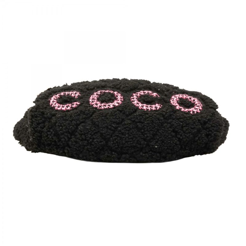 Chanel Waist Bag Coconage Sheepskin Black Silver Hardware Women