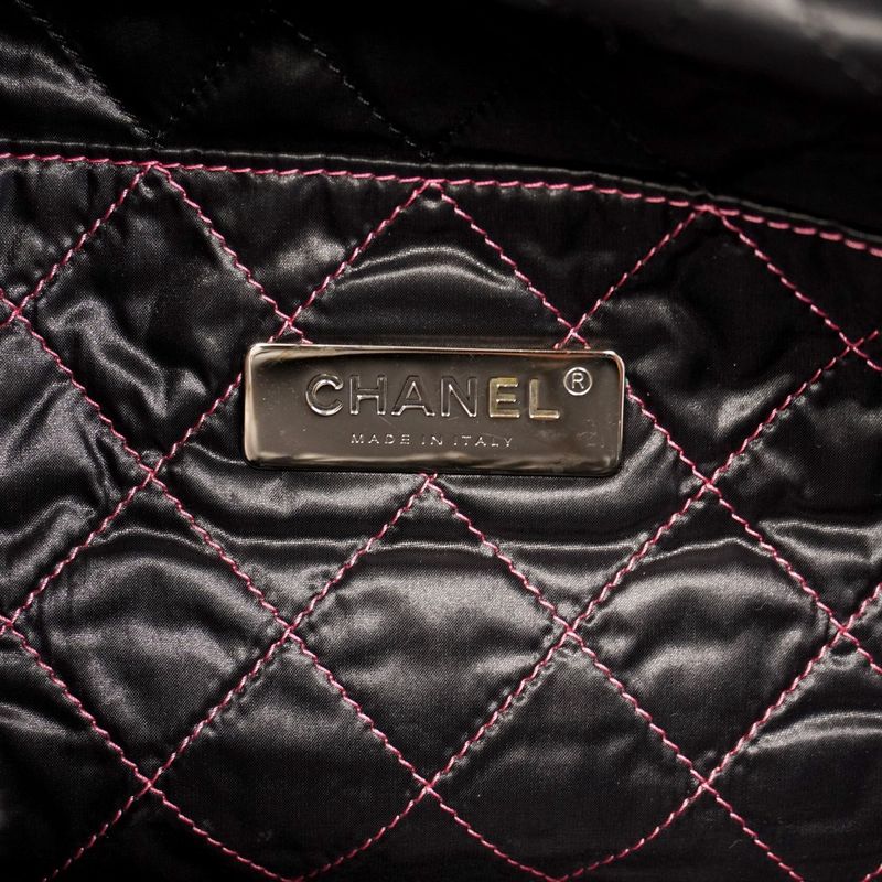 Chanel Waist Bag Coconage Sheepskin Black Silver Hardware Women