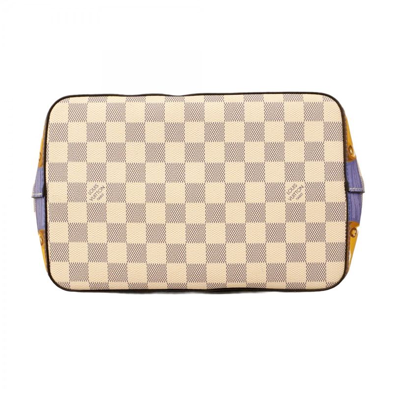 Louis Vuitton Shoulder Bag Damier Azure 2018 Summer Trunk Neonoe N41066 White