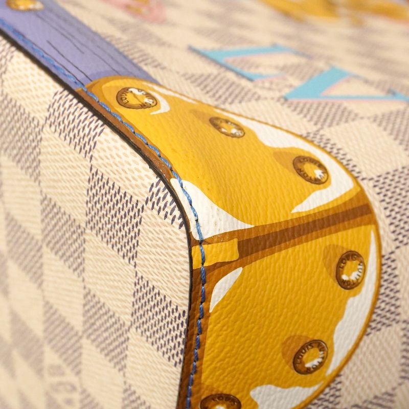 Louis Vuitton Shoulder Bag Damier Azure 2018 Summer Trunk Neonoe N41066 White