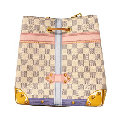 Louis Vuitton Shoulder Bag Damier Azure 2018 Summer Trunk Neonoe N41066 White