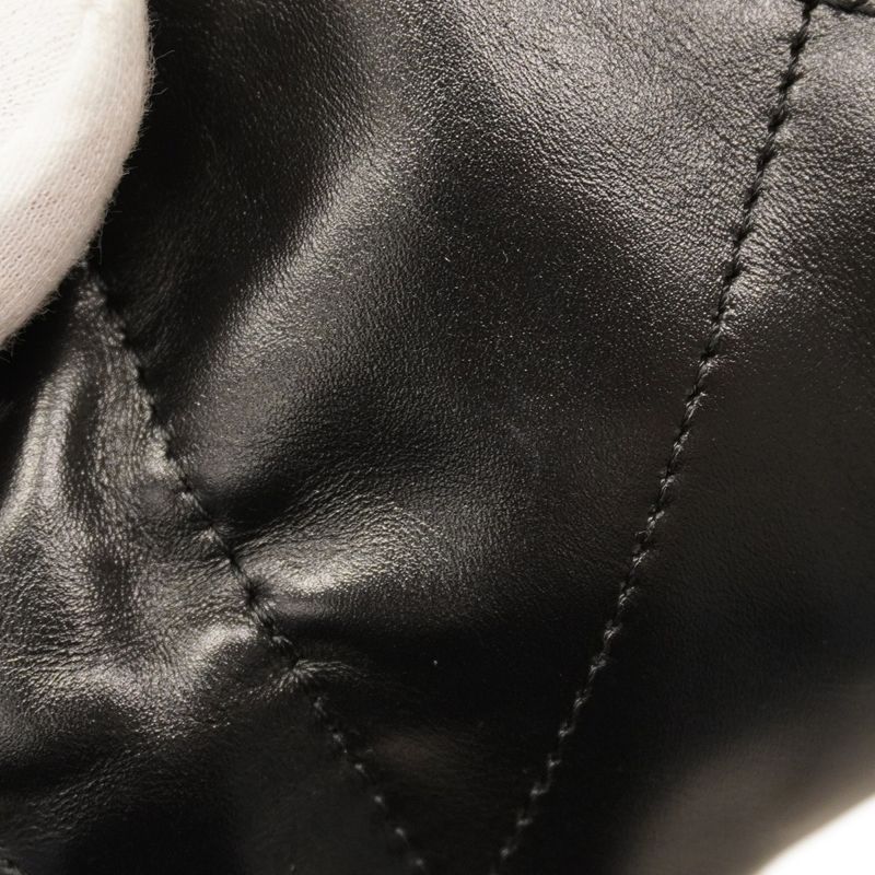 Chanel Shoulder Bag Chanel 22 Calfskin Black Gold Hardware Women