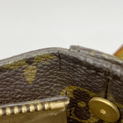 Louis Vuitton Shoulder Bag Monogram Looping MM M51146 Brown Ladies