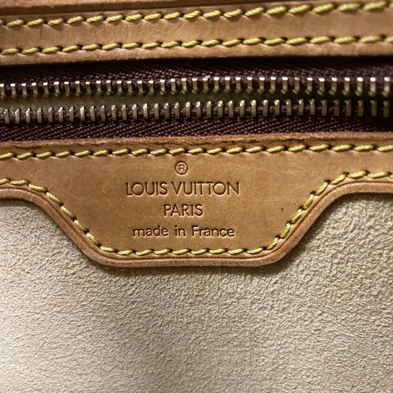 Louis Vuitton Shoulder Bag Monogram Looping MM M51146 Brown Ladies