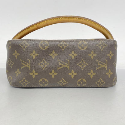 Louis Vuitton Shoulder Bag Monogram Looping MM M51146 Brown Ladies