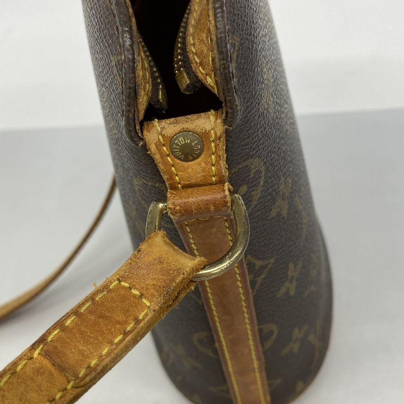 Louis Vuitton Shoulder Bag Monogram Drouot M51290 Brown Ladies