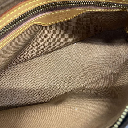 Louis Vuitton Shoulder Bag Monogram Trotter M51240 Brown Ladies