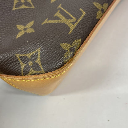 Louis Vuitton Shoulder Bag Monogram Trotter M51240 Brown Ladies