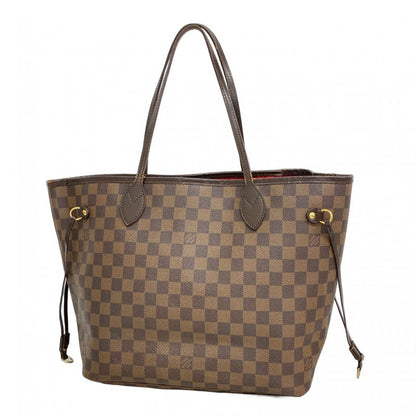 Louis Vuitton Tote Bag Damier Neverfull MM N51105 Ebene Womens
