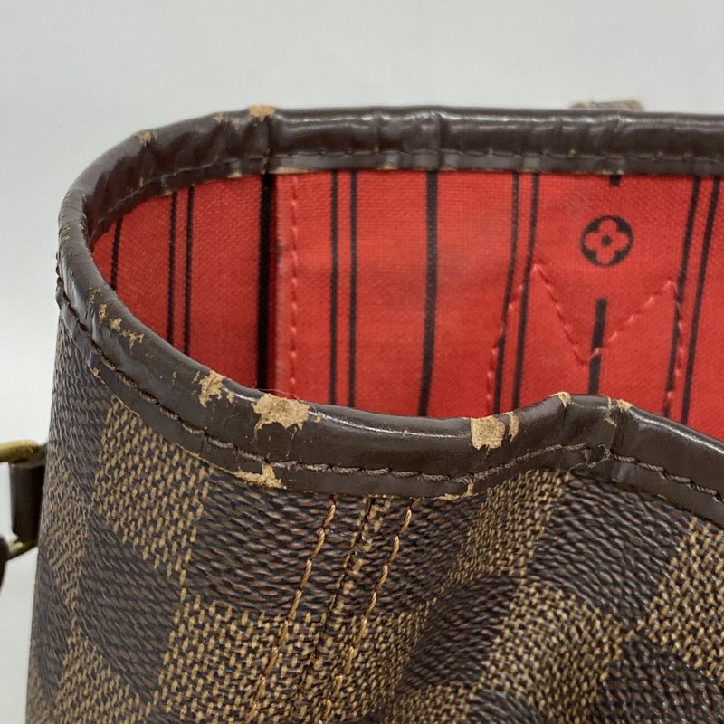 Louis Vuitton Tote Bag Damier Neverfull MM N51105 Ebene Womens