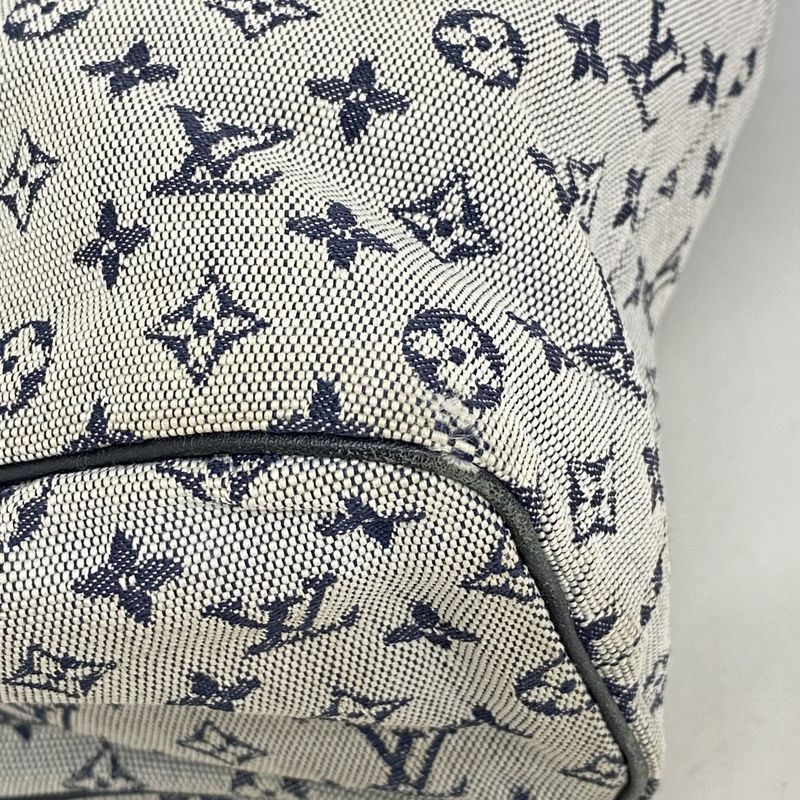 Louis Vuitton Monogram Mini Lucille GM M92675 Blue Ladies Tote Bag