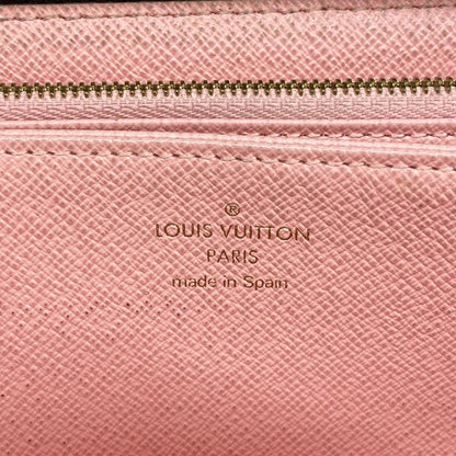 Louis Vuitton Long Wallet Monogram Jungle Dot Zippy Wallet M41908 Brown Poppy