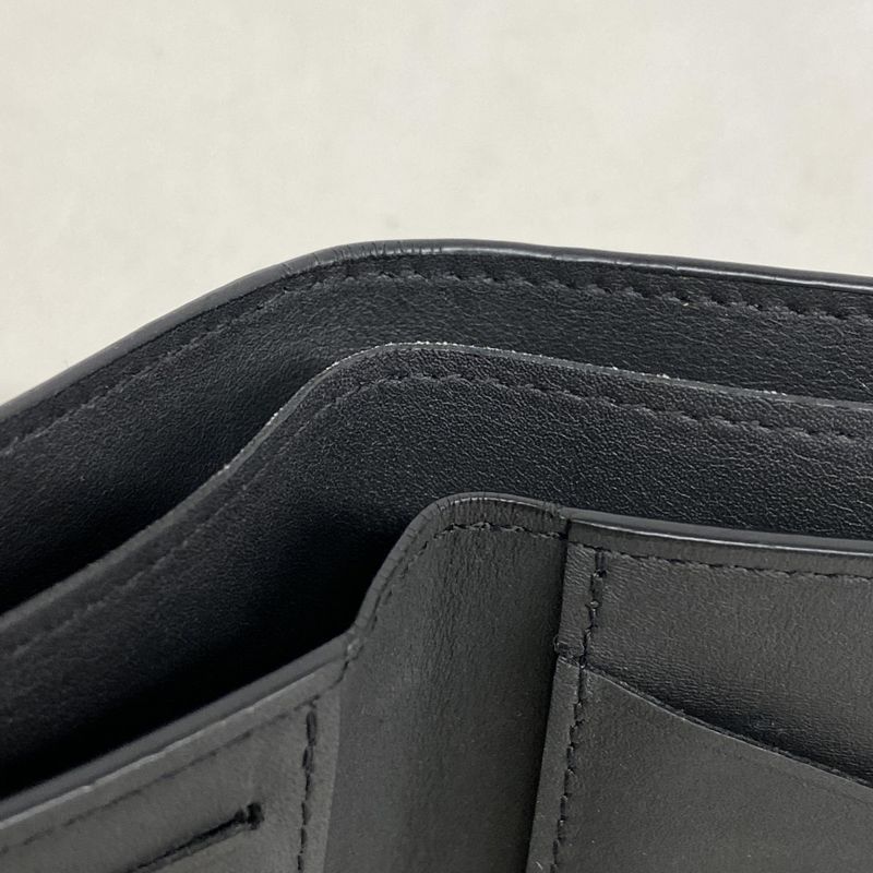 Louis Vuitton Billfold Monogram Shadow Portefeuille M62901 Black Men's