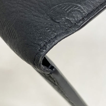 Louis Vuitton Billfold Monogram Shadow Portefeuille M62901 Black Men's